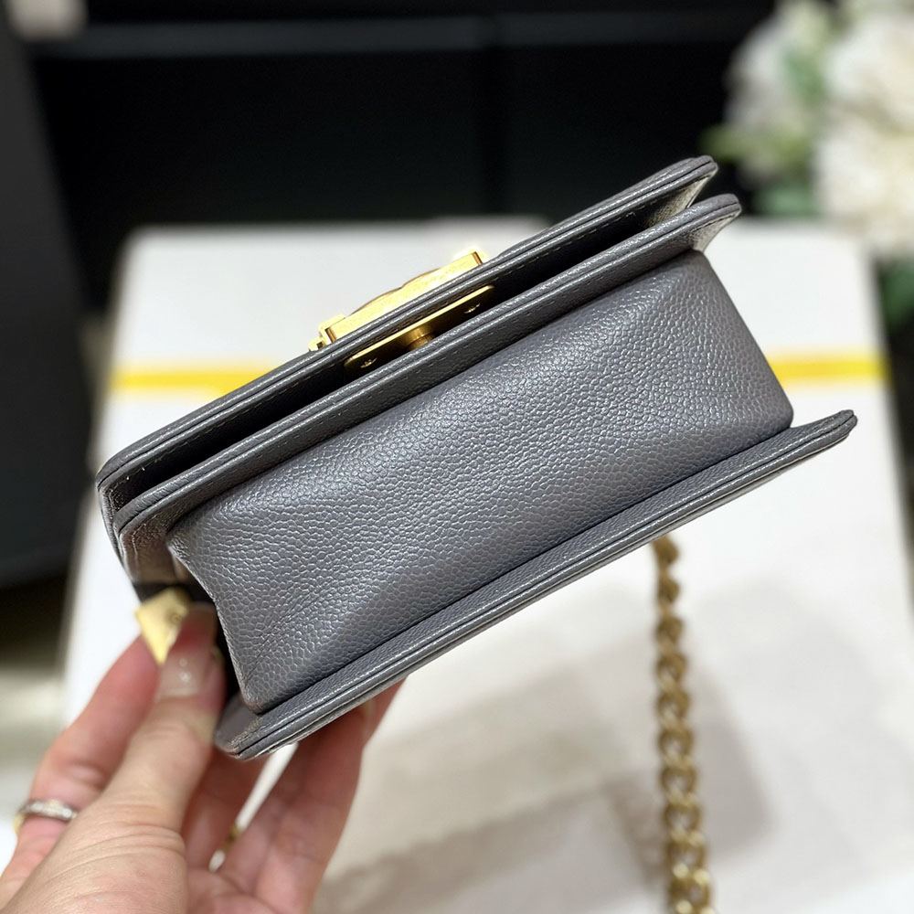 シャネル スーパーコピー Mini LeBoy チェーンバッグ A67364 グレー - 商品画像 3