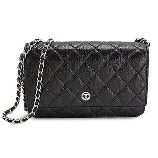 シャネルスーパーコピー A68851 BK ショルダーバッグ/チェーンウォレッピー ココマーク レザー ブラック