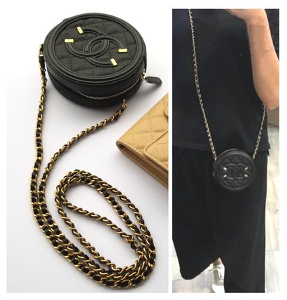 CHANELコピー シャネル 18AW バケットバッグ ブラック A81599 Y33345 0B858 ポーチ チェーンクラッチ - 商品画像 5
