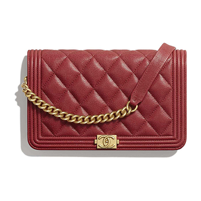 シャネル コーデのワンポイント BOY CHANELチェーンウォレットA81969 Y83621 N4711 - 商品画像 5