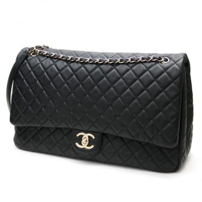 シャネルコピー バッグ マトラッセ XXL ジャンボマトラッセ A91169 フラップバッグ チェーンショルダー 黒 ブラック CHANEL レディース デカマトラッセ - 商品画像 2