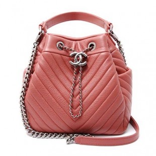 シャネルスーパーコピー CHANEL 2WAYチェーンショルダーバッグ Vステッチ シェブロン A91273 ピンク - 商品画像 1