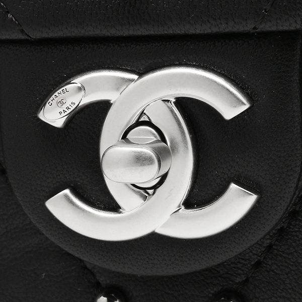 シャネルコピー ショルダーバッグ レディース CHANEL A91954 Y82679 94305 ブラック シルバー - 商品画像 5