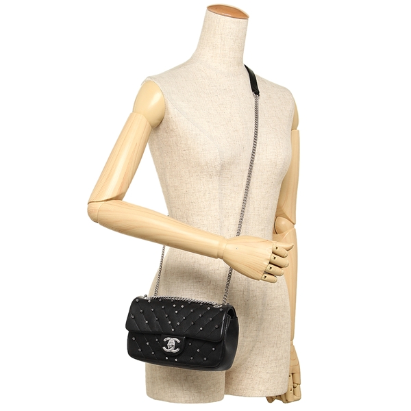 シャネルコピー ショルダーバッグ レディース CHANEL A91954 Y82679 94305 ブラック シルバー - 商品画像 8