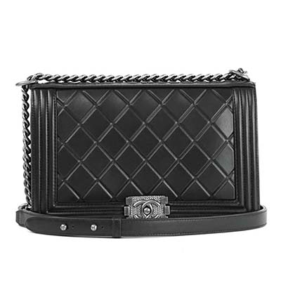 CHANELコピー A92193-Y10959-94305 シャネル チェーンショルダーバッグ レザー ブラック - 商品画像 4