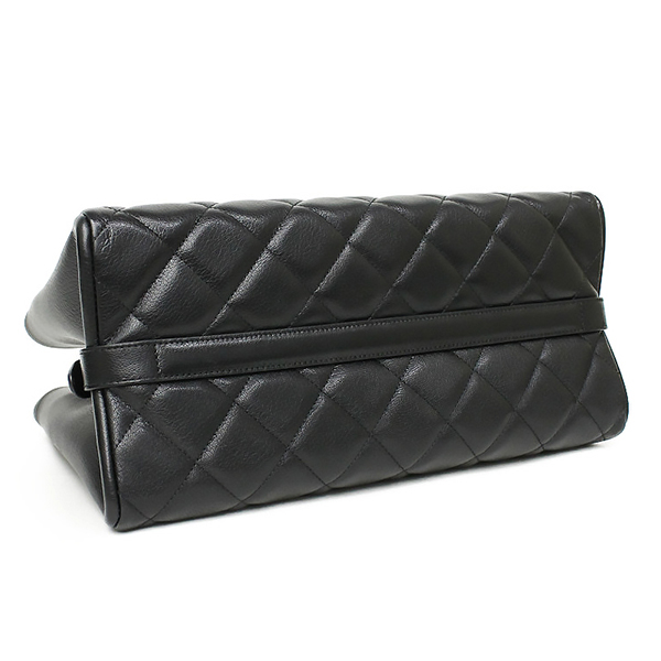 シャネルスーパーコピー Quilted City Rock ゴートスキン チェーン トートバッグ A93021 ブラック 黒 - 商品画像 6