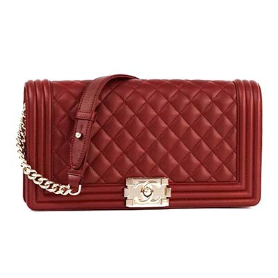 シャネルコピー CHANEL ショルダーバッグ boy chanel A93199 W.RED - 商品画像 5
