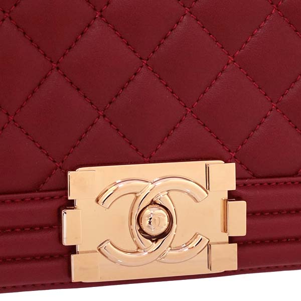 シャネルコピー CHANEL ショルダーバッグ boy chanel A93199 W.RED - 商品画像 4