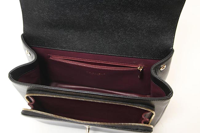 シャネルコピー CHANEL マトラッセ 2WAYチェーンショルダー キャビア 黒 ブラック シャンパンゴールド金具 A93608 - 商品画像 5