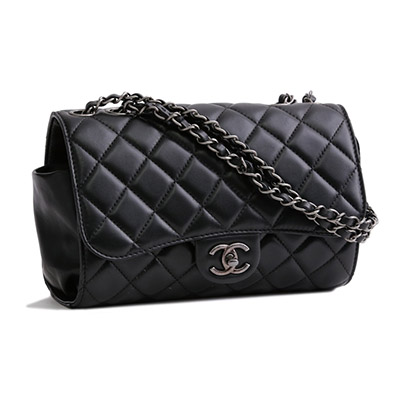 CHANELスーパーコピーブランド シャネル マトラッセ・カーフスキン・SILVER金具・巾着型・2WAYチェーンショルダー・ハンドバッグ(ブラック×シルバー) A94146 Y09216 94305 - 商品画像 3