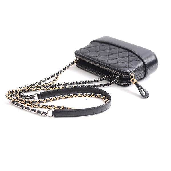 シャネルコピー CHANEL ガブリエル チェーン クラッチ レディース ショルダーバッグ チェーンウォレット 2WAYバッグ ブラック ゴールド×シルバー A94505 - 商品画像 3