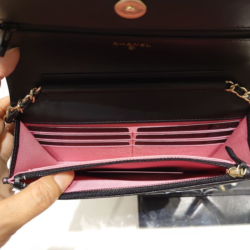 シャネルスーパーコピー CHANEL チェーンウォレット ゴートスキン ホワイト AP2020 B05132 94305 - 商品画像 6