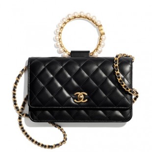 シャネル CHANEL チェーンウォレット ショルダーバッグ ブラック AP2272 B05945 94305 - 商品画像 1