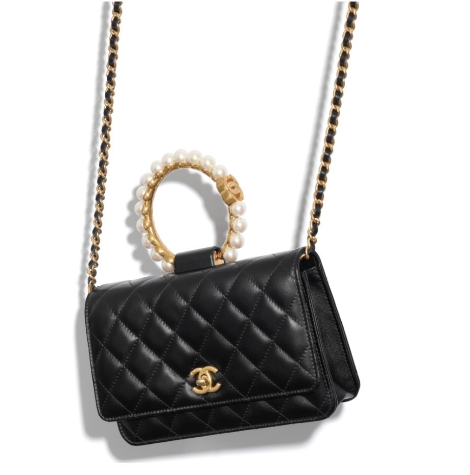 シャネル CHANEL チェーンウォレット ショルダーバッグ ブラック AP2272 B05945 94305 - 商品画像 2
