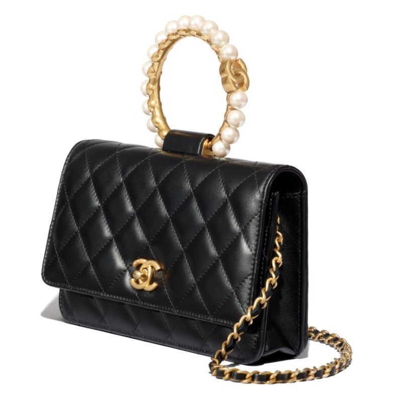 シャネル CHANEL チェーンウォレット ショルダーバッグ ブラック AP2272 B05945 94305 - 商品画像 3