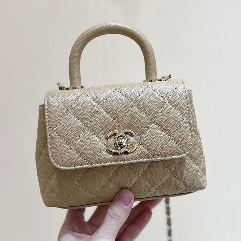 シャネル スーパーコピー CHANEL ココハンドル ミニバッグ ベージュ AP4244 - 商品画像 8