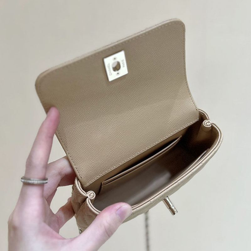 シャネル スーパーコピー CHANEL ココハンドル ミニバッグ ベージュ AP4244 - 商品画像 1