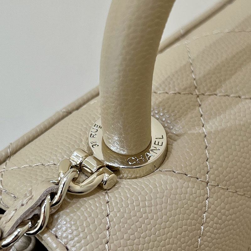 シャネル スーパーコピー CHANEL ココハンドル ミニバッグ ベージュ AP4244 - 商品画像 5