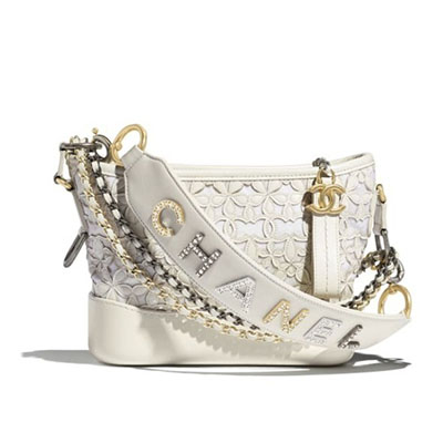スーパーコピーCHANEL ショルダーバッグ ロゴ レザー ホワイト AS0865 B01554 10601 - 商品画像 4