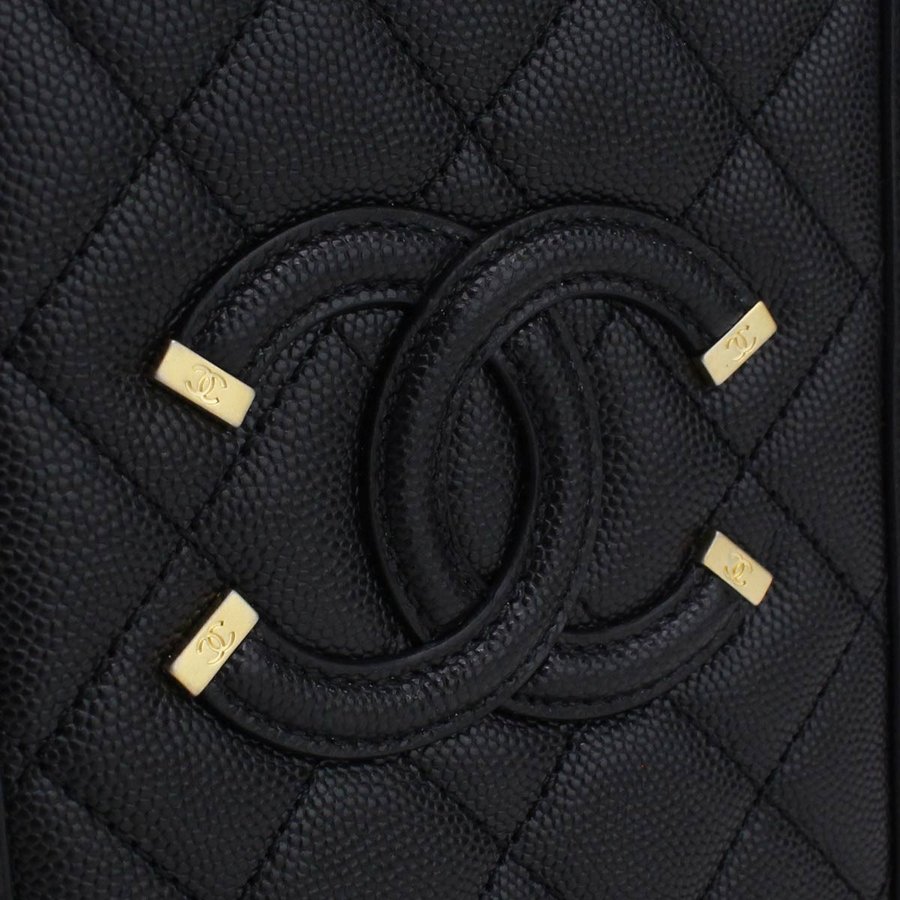 シャネル CHANEL バニティ ケース ショルダー CC キャビア チェーン AS0988 B01186 94305 - 商品画像 7