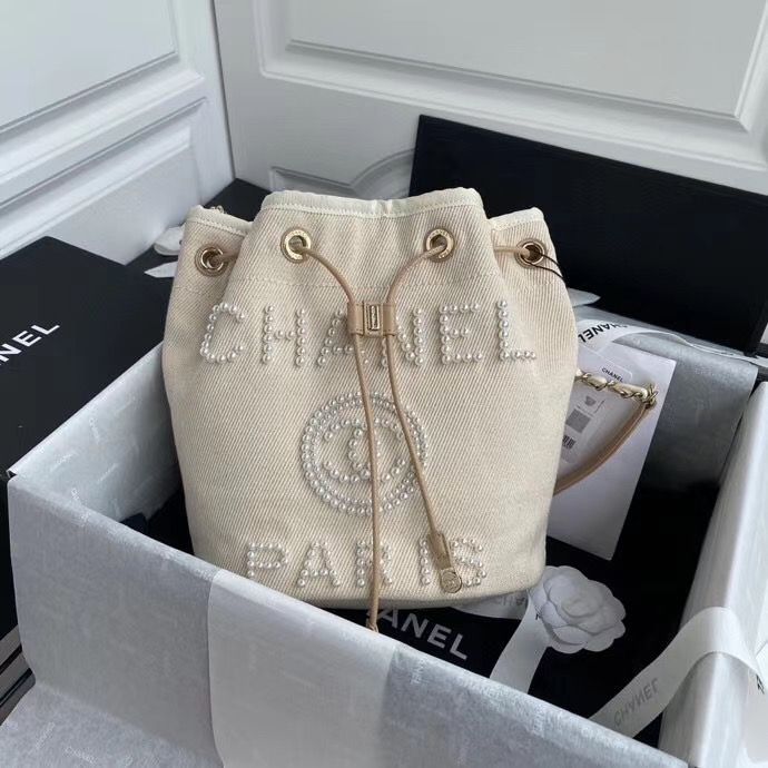 スーパーコピーシャネル CHANEL スモールハンドバッグ ショルダーバッグ 巾着 AS1045 - 商品画像 6
