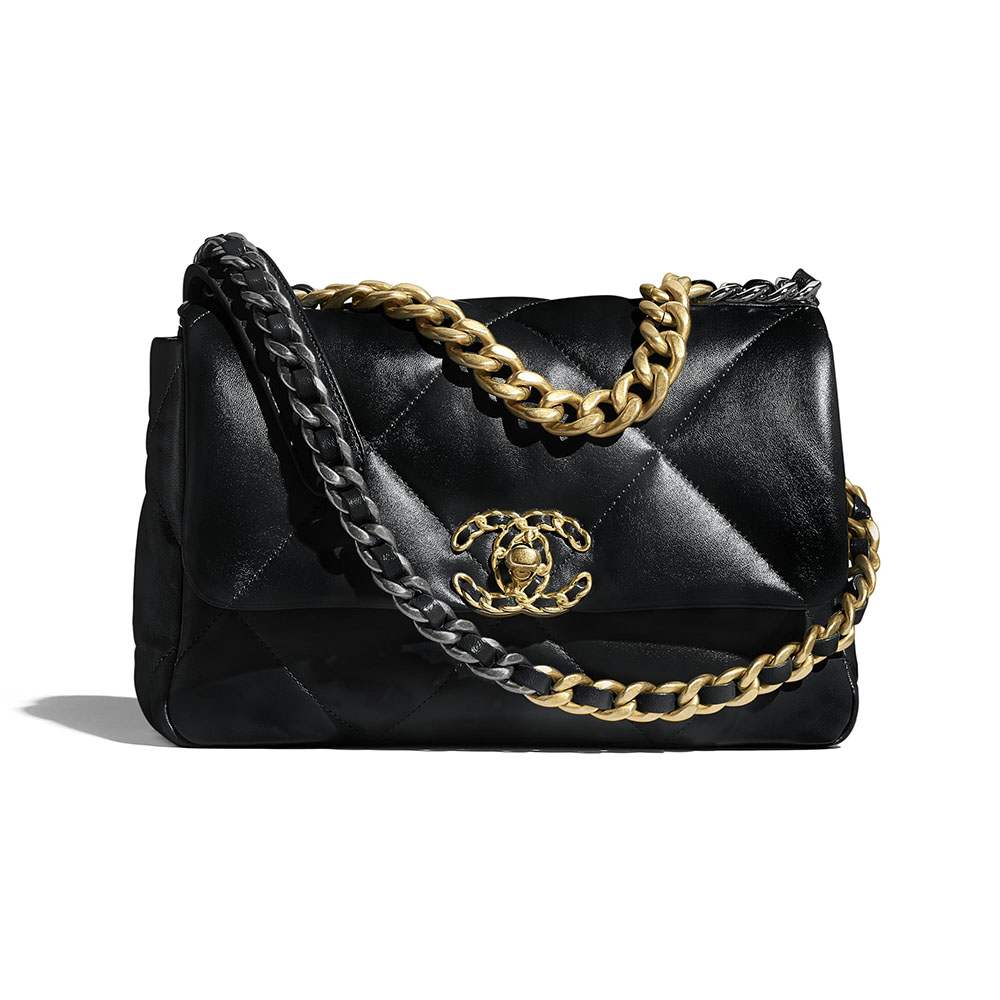 シャネル スーパーコピー CHANEL 19 ハンドバッグ ブラック AS1160 B04852 94305 - 商品画像 4