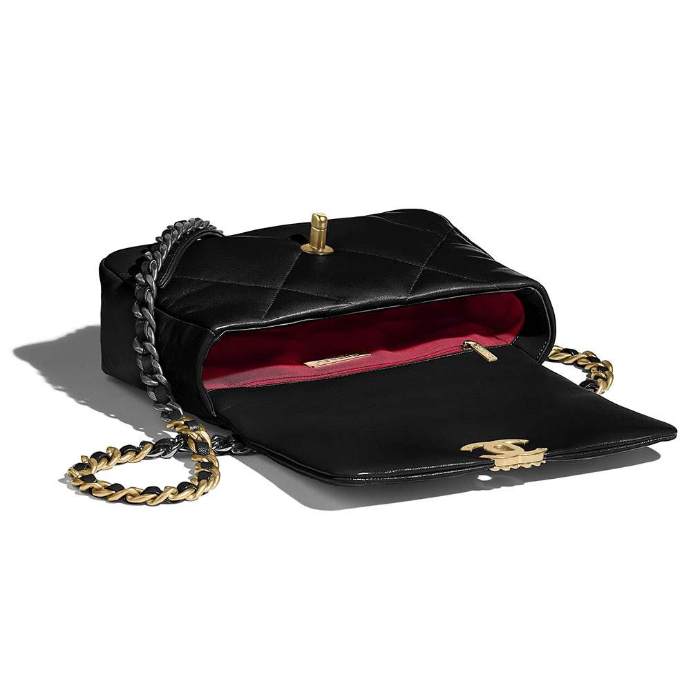 シャネル スーパーコピー CHANEL 19 ハンドバッグ ブラック AS1160 B04852 94305 - 商品画像 6