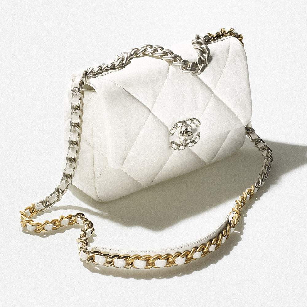 シャネル スーパーコピー CHANEL 19 ハンドバッグ ホワイト AS1160 B07327 10601 - 商品画像 10