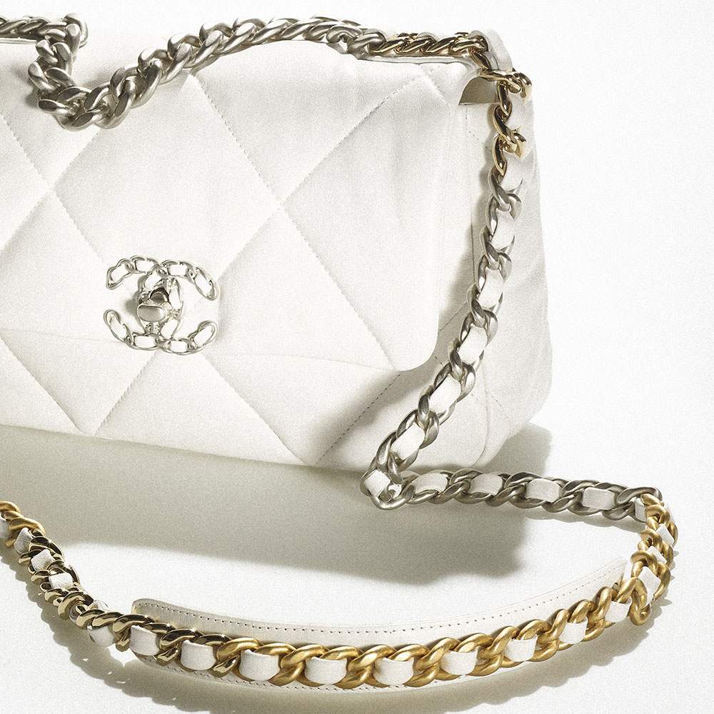 シャネル スーパーコピー CHANEL 19 ハンドバッグ ホワイト AS1160 B07327 10601 - 商品画像 1