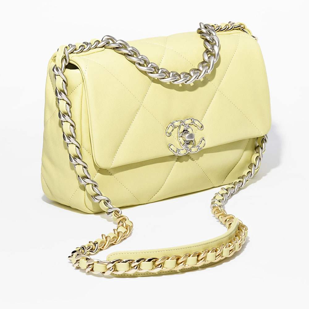 シャネル スーパーコピー CHANEL 19 ハンドバッグ イエロー AS1160 B07327 NS835 - 商品画像 10