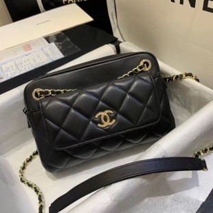 シャネル CHANEL ショルダー バッグ カメラ ケース スモール キャビア CC AS1367 B01937 N5326 - 商品画像 2