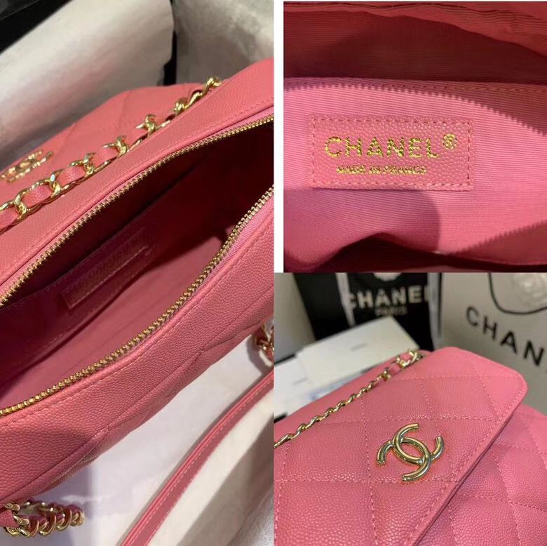 シャネル CHANEL ショルダー バッグ カメラ ケース スモール キャビア CC AS1367 B01937 N5328 - 商品画像 5