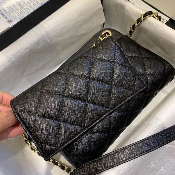シャネル CHANEL ショルダー バッグ カメラ ケース スモール キャビア CC AS1367 B01937 N5329 - 商品画像 5