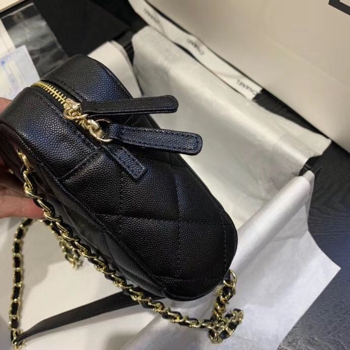 シャネル CHANEL ショルダー バッグ カメラ ケース スモール キャビア CC AS1367 B01937 N5329 - 商品画像 6
