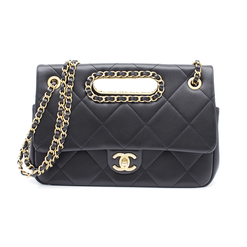 CHANEL シャネル マトラッセ スモール フラップバッグ レディース 2WAYバッグ AS1466 B02345 94305 - 商品画像 4