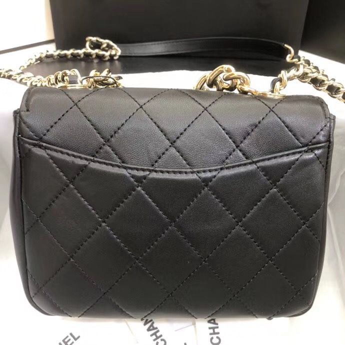 CHANELスーパーコピー フラップ バッグ ショルダーバッグ マト CC チェーン 黒 AS1514 B02377 10602 - 商品画像 1