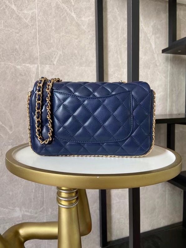 シャネル CHANEL フラップ バッグ ショルダー CC ラム パール マト AS1740 B02779 60325 - 商品画像 4
