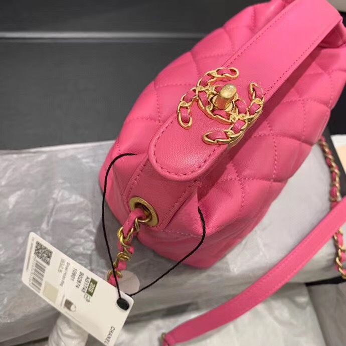シャネル CHANEL ハンドバッグ 斜め掛け ラムスキン ゴールド金具 ピンク AS1746LBLKGP - 商品画像 1
