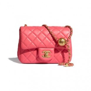 シャネル CHANEL ミニ フラップ バッグ ショルダーバッグ ラムスキン AS1786 B02916 NA106 - 商品画像 1