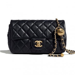 シャネル CHANEL マトラッセ ショルダーバッグ CCロゴ ネイビー AS1787 B02916 N6517