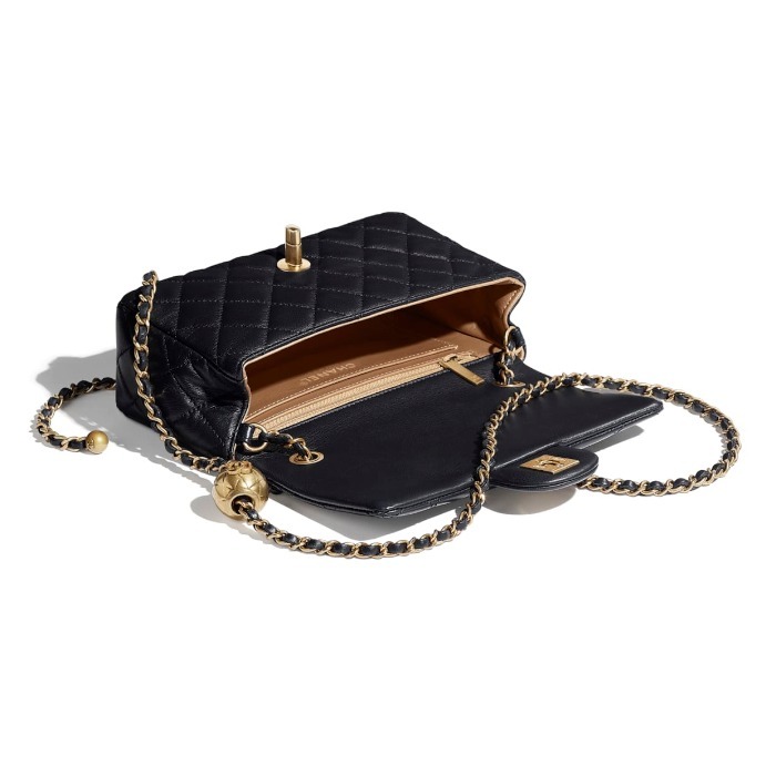 シャネル CHANEL マトラッセ ショルダーバッグ CCロゴ ネイビー AS1787 B02916 N6517 - 商品画像 3