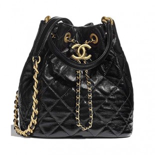 シャネルコピー CHANEL ラムスキン巾着バッグ ショルダー チェーン バケツ スモール ハンドバッグ AS1900 B03446 94305