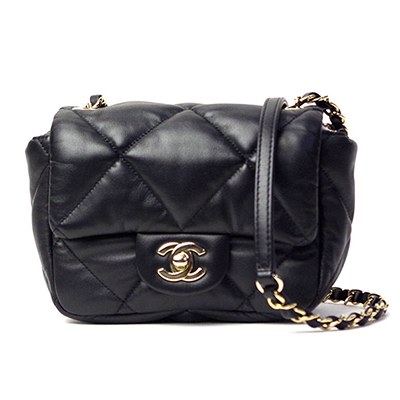 シャネルスーパーコピーバッグスーパーコピー レディース CHANEL スモール フラップバッグ ブラック AS2232 B04398 94305 - 商品画像 3