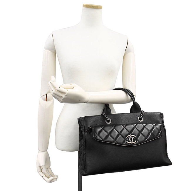 シャネルスーパーコピー CHANEL フラップ バッグ ラムスキン&ミックスファイバー イエロー AS2411 B05079 NB357 - 商品画像 3