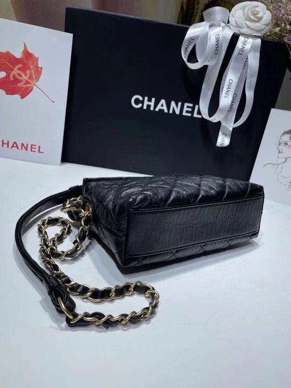 シャネルスーパーコピー CHANEL スモール ホーボー バッグ クランプル ラムスキン AS2479 B05514 94305 - 商品画像 6