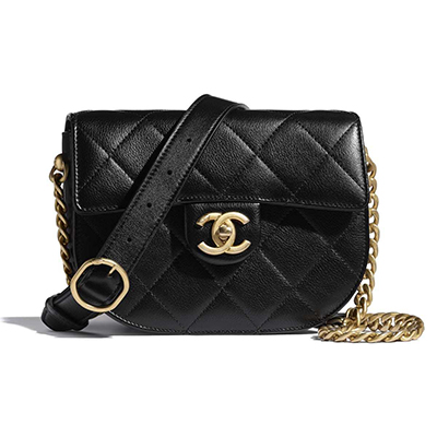 シャネルスーパーコピー CHANEL ミニ チェーン バッグ カーフスキン ショルダーバッグ AS2484 B05522 94305 - 商品画像 4