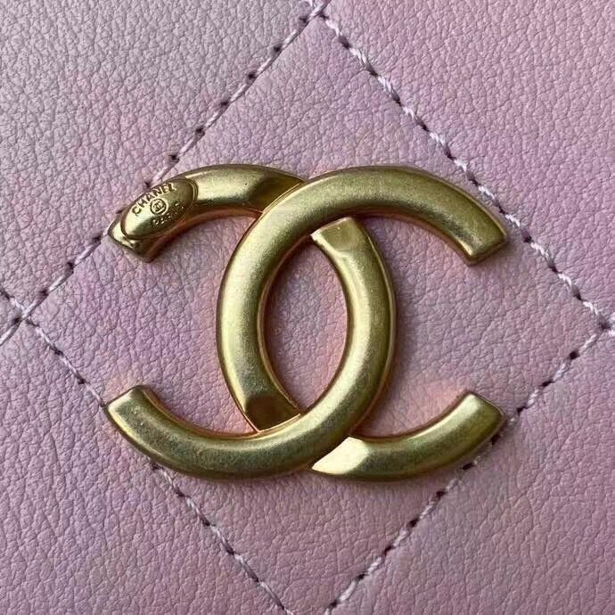 シャネル CHANEL スモール ホーボーバッグ カーフスキン チェーンバッグ ベージュ AS2542 B05539 90312 - 商品画像 9