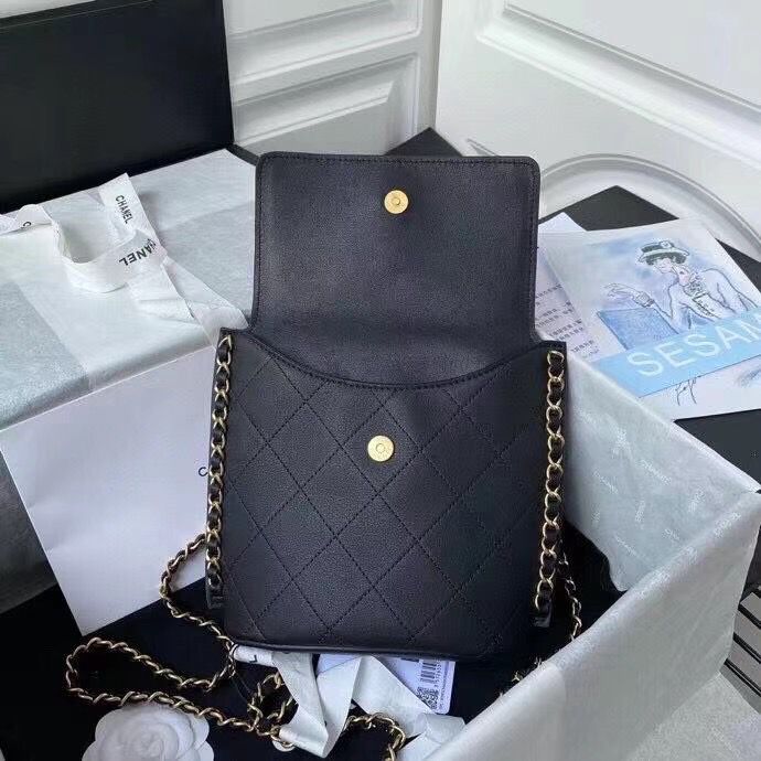 シャネル CHANEL スモール ホーボーバッグ カーフスキン チェーンバッグ ベージュ AS2542 B05539 94305 - 商品画像 4
