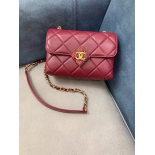 CHANELコピー ミニフラップバッグ レジン マトラッセ グリーン AS2633 B05977 N9020