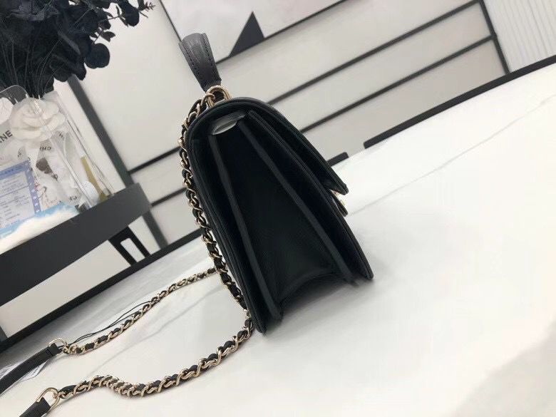 シャネルスーパーコピー スモールトップハンドルフラップバッグ カーフスキン AS2680 B06517 94305 - 商品画像 6